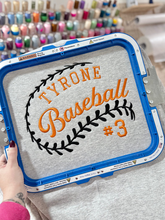Custom Baseball Crewneck