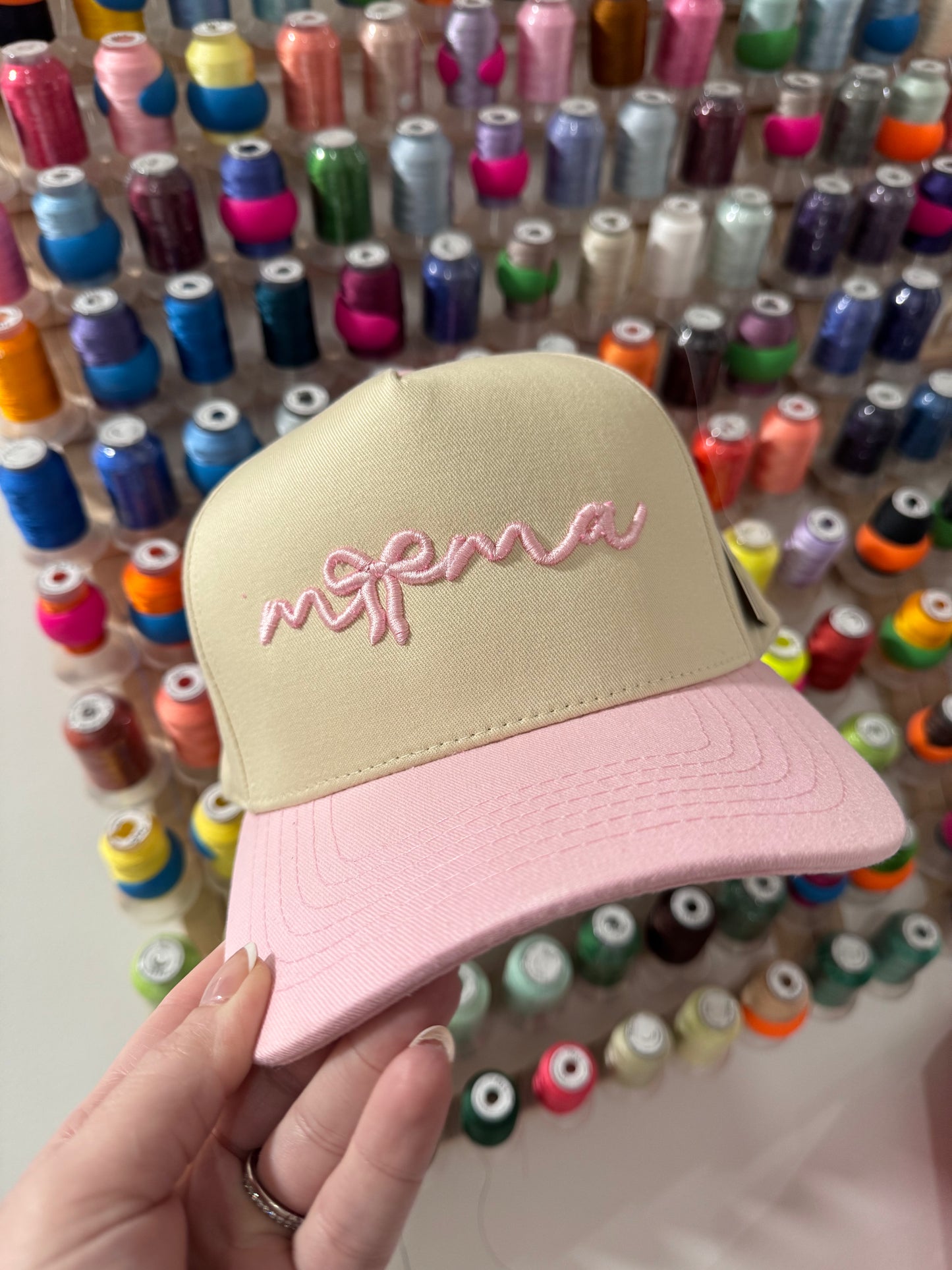 Mama bow 3D Puff